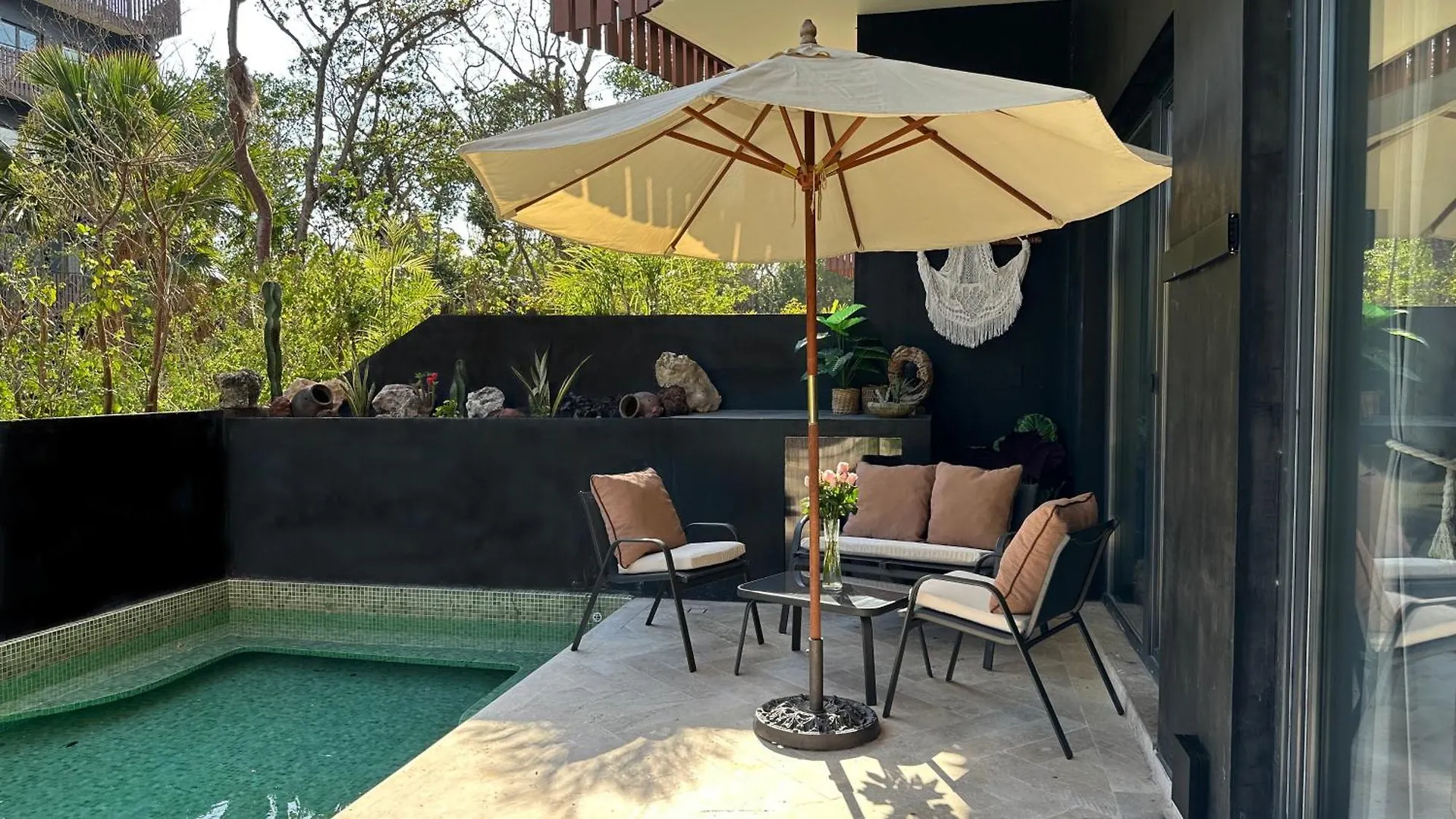 Tulum Hotel Zone Apartment With Private Pool - Prime Location