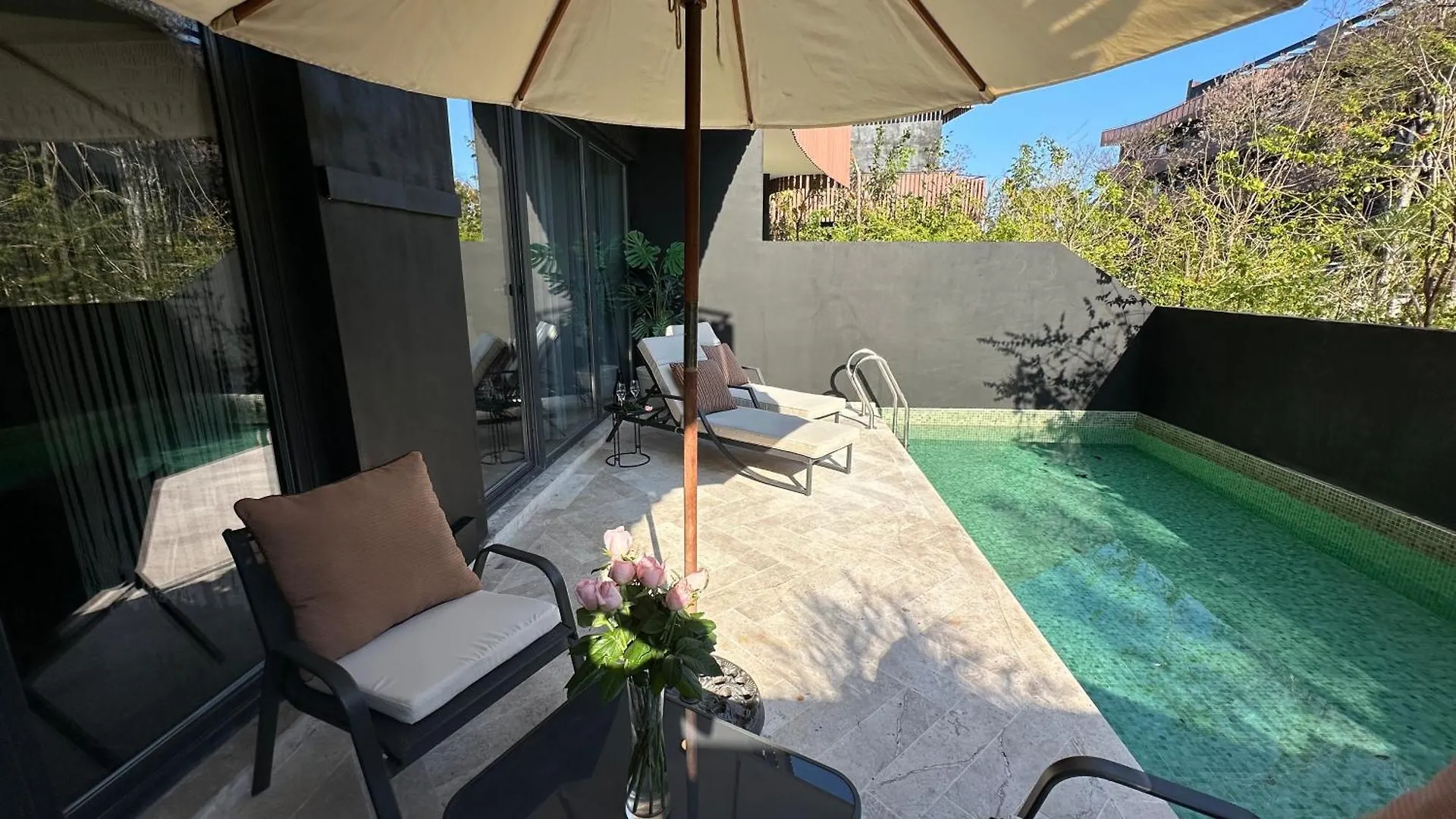 Tulum Hotel Zone Apartment With Private Pool - Prime Location Mexico